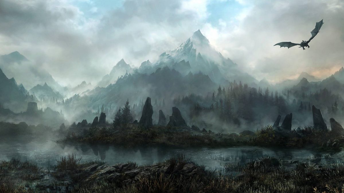 Landscape of Skyrim