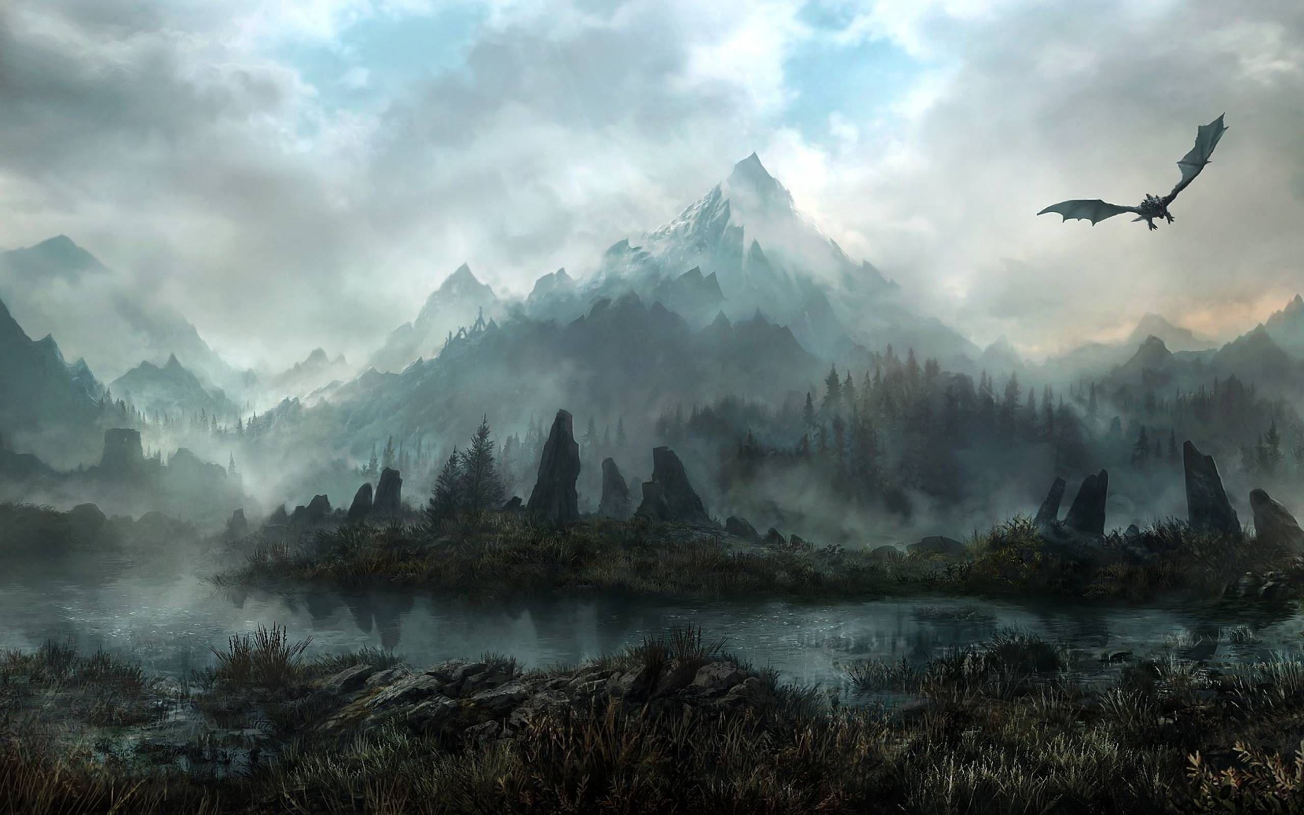 Landscape of Skyrim
